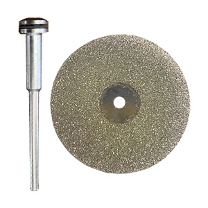#J390 Large Cut-Off Wheel with Mandrel