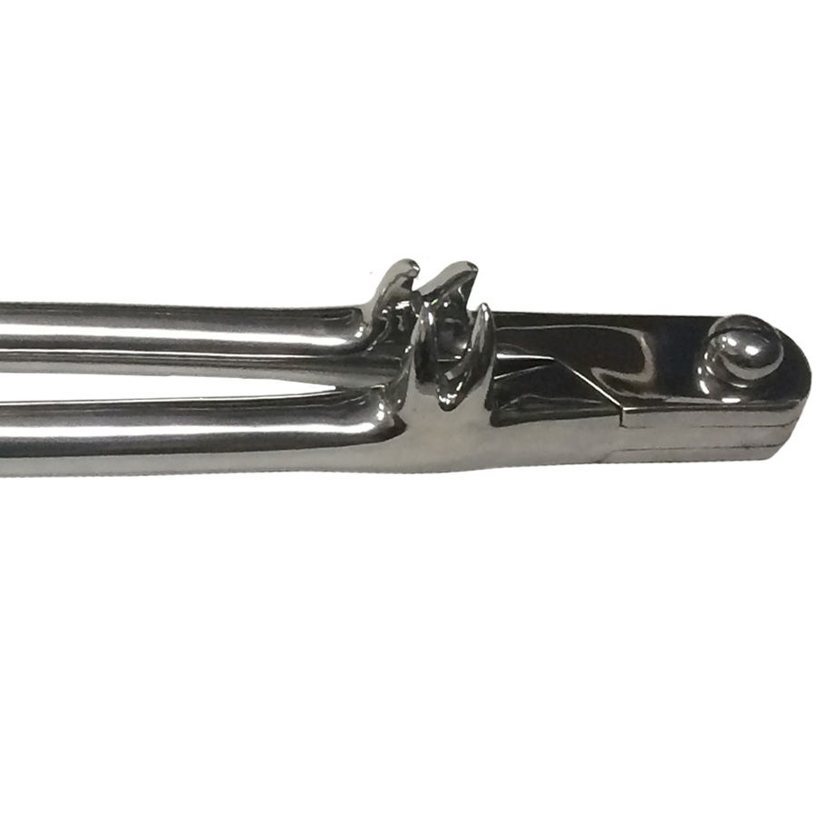 #J470 4 Prong Molar Forceps with Fulcrum Hinge